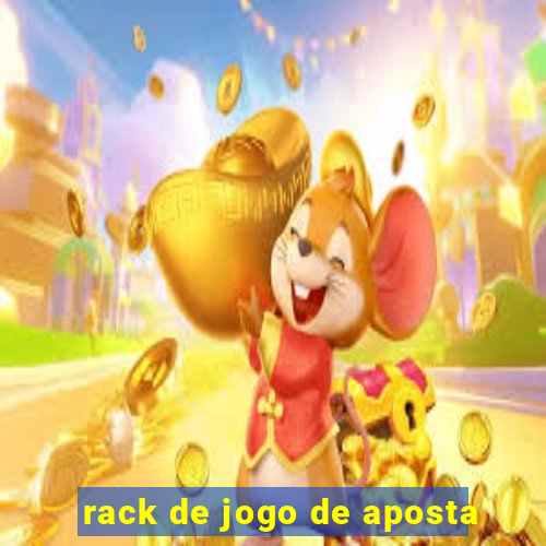 rack de jogo de aposta